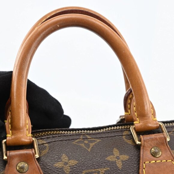 LOUIS VUITTON Monogram Speedy 25 Hand Bag bsj870-102125 - Picture 9 of 16